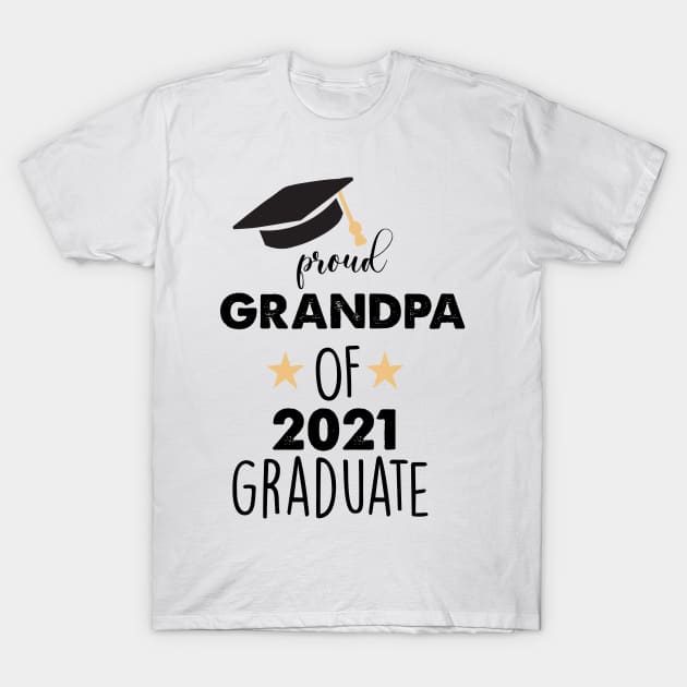 proud grandpa of 2021 graduate T-Shirt by busines_night